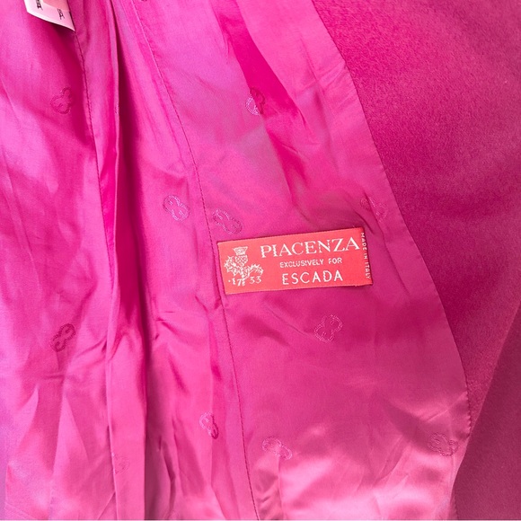 Escada Rabbit Angora Virgin Wool Blazer - Picture 7 of 9